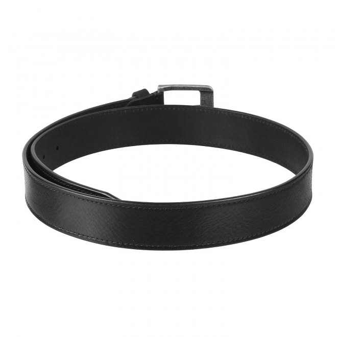 Mochi Men Black Mens Belts Pin Buckle (SKU: 195-13-11-36)