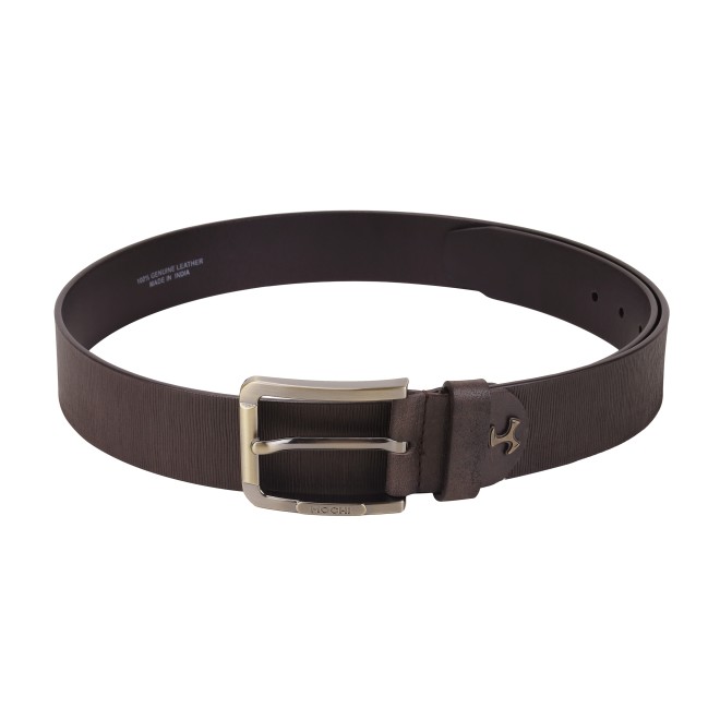 Mochi Men Brown Mens Belts Pin Buckle