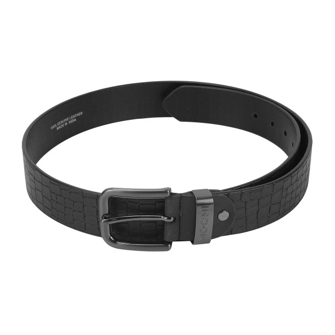 Men Black Mens Belts Pin Buckle