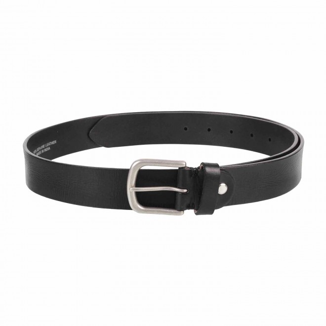 Mochi Men Black Belts Pin Buckle