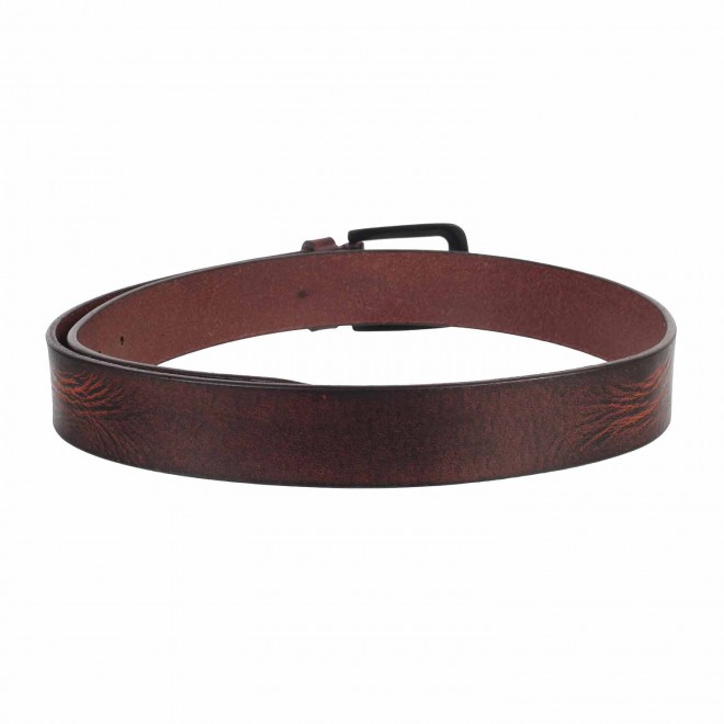 Mochi Men Maroon Belts Pin Buckle (SKU: 195-6565-44-36)