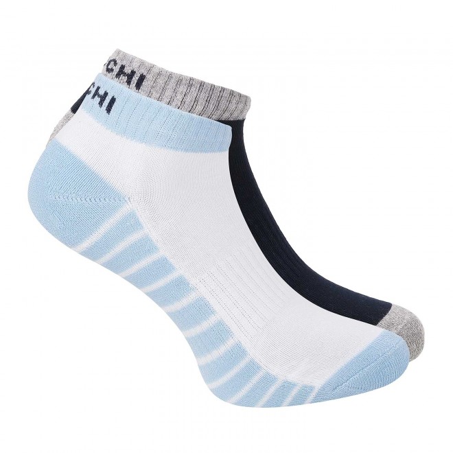Mochi Men Assorted Ankle Length Socks Pack of 2