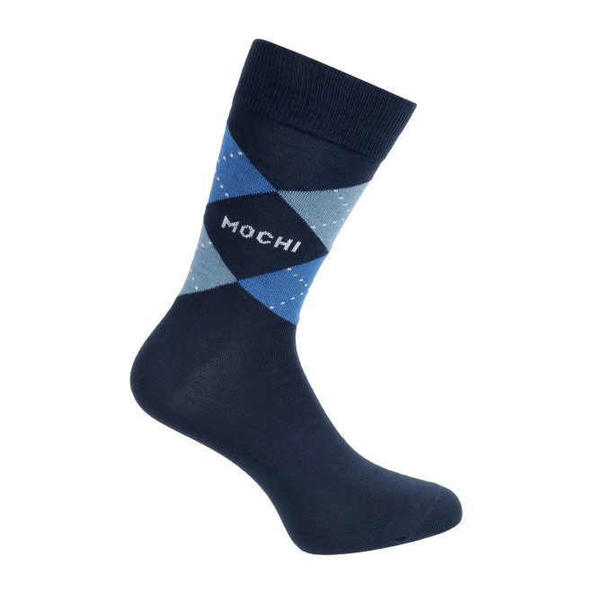 Mochi Men Blue-navy Socks Full Length