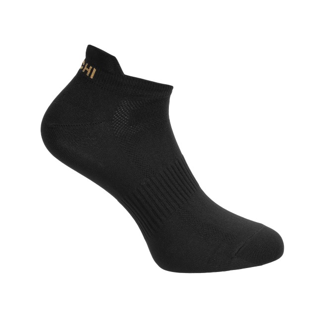 Mochi Men Black Socks Ankle Length
