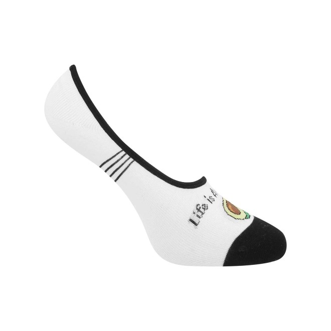Mochi Women Black Loafer Socks