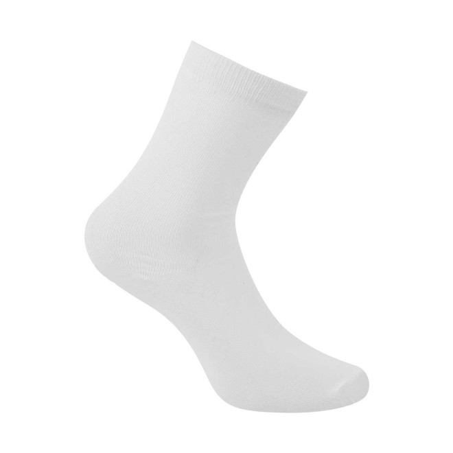 Mochi Men White Socks Half Length