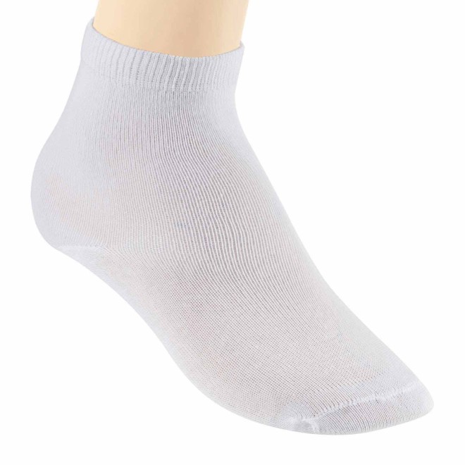 Mochi Men White Full Length Socks