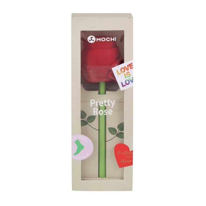 Mochi Unisex Red Full Length Socks (SKU: 20-62-18-10)