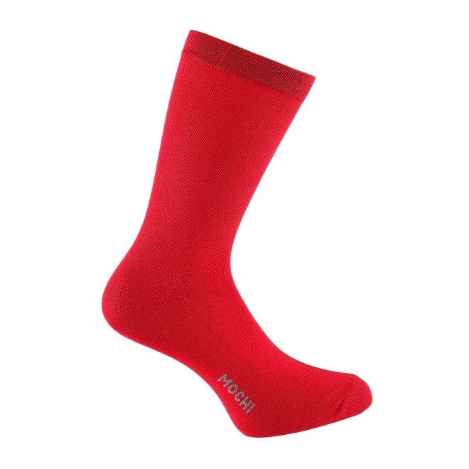 Mochi Unisex Red Full Length Socks (SKU: 20-62-18-10)