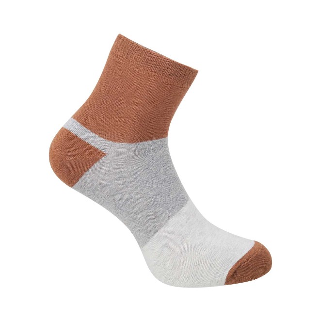 Mochi Men Brown Socks Full Length