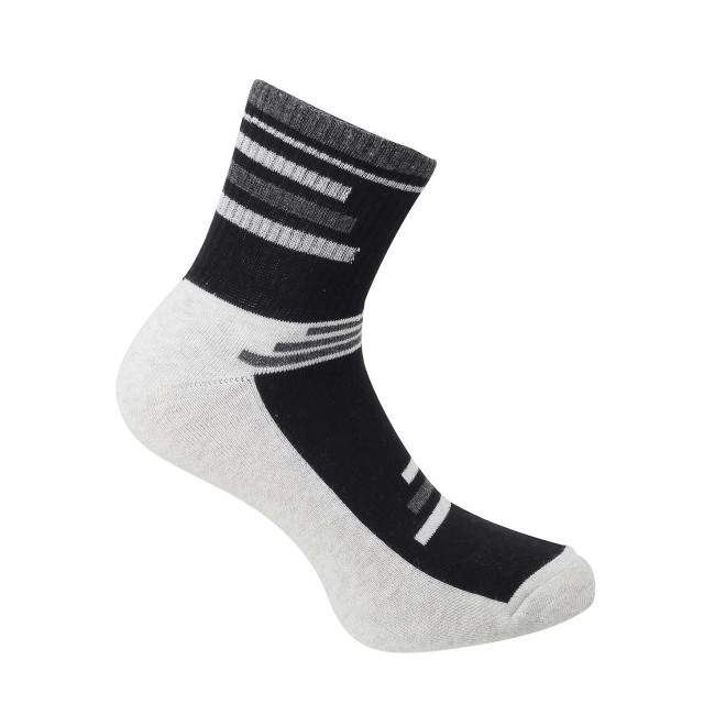 Men Black Socks Half Length