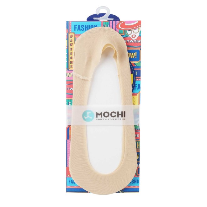 Mochi Women Beige Loafer Socks (SKU: 20-7641-20-10)