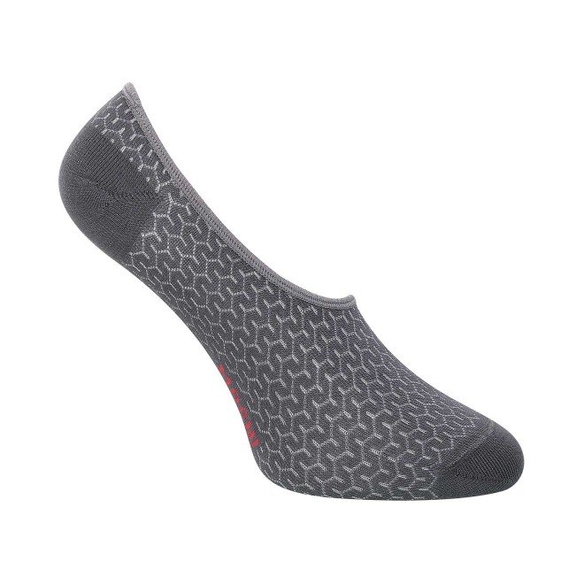 Mochi Men Grey Loafer Socks
