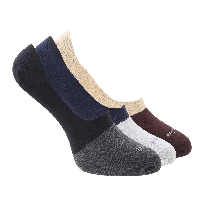 Mochi Men Assorted Loafer Socks Pack of 3