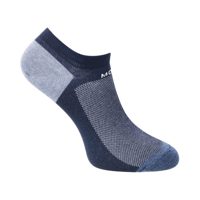 Mochi Men Navy-Blue Loafer Socks
