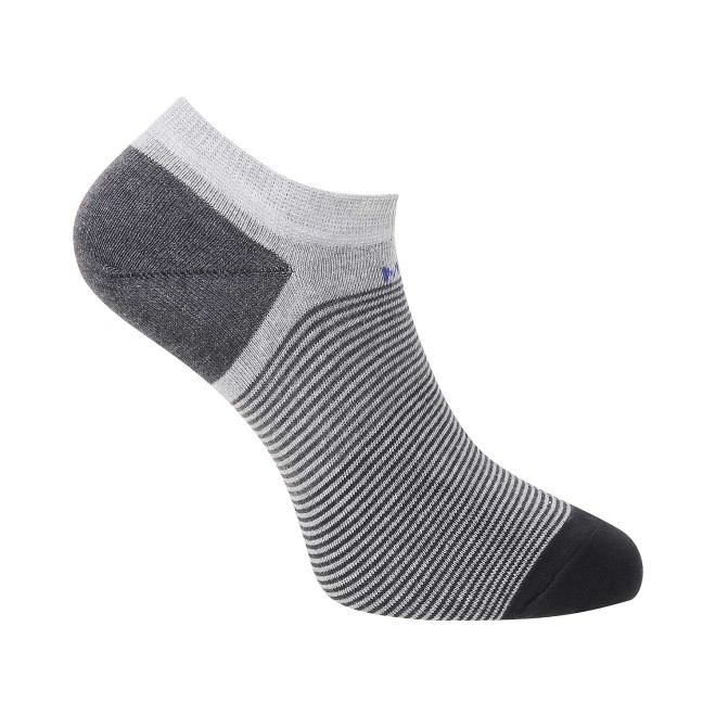 Mochi Men Grey Socks Ankle Length