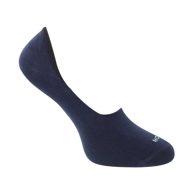 Mochi Men Navy-Blue Loafer Socks