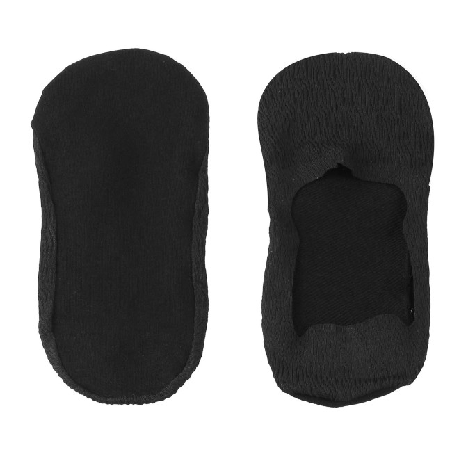 Mochi Women Black Loafer Socks