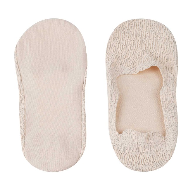Mochi Women Beige Loafer Socks