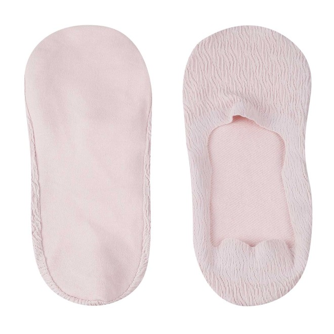 Mochi Women Light Pink Loafer Socks