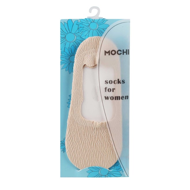 Mochi Women Beige Loafer Socks (SKU: 20-8295-20-10)