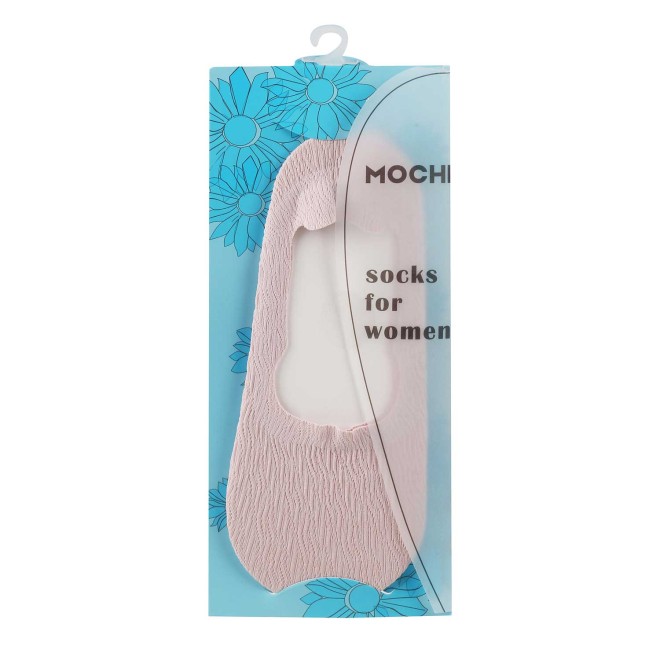 Mochi Women Light Pink Loafer Socks (SKU: 20-8295-78-10)
