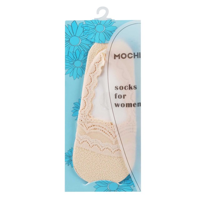 Mochi Women Beige Loafer Socks (SKU: 20-8297-20-10)
