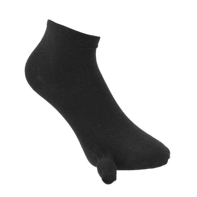 Men Black Socks Half Length