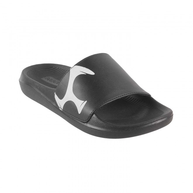 Mochi Men Black Casual Slippers (SKU: 207-28-11-40)