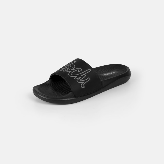 Mochi Men Black Casual Slippers (SKU: 207-68-11-40) Mochi Men Black Casual Slippers (SKU: 207-68-11-40)