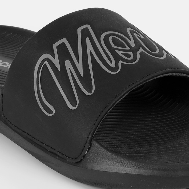 Mochi Men Black Casual Slippers (SKU: 207-68-11-40) Mochi Men Black Casual Slippers (SKU: 207-68-11-40)