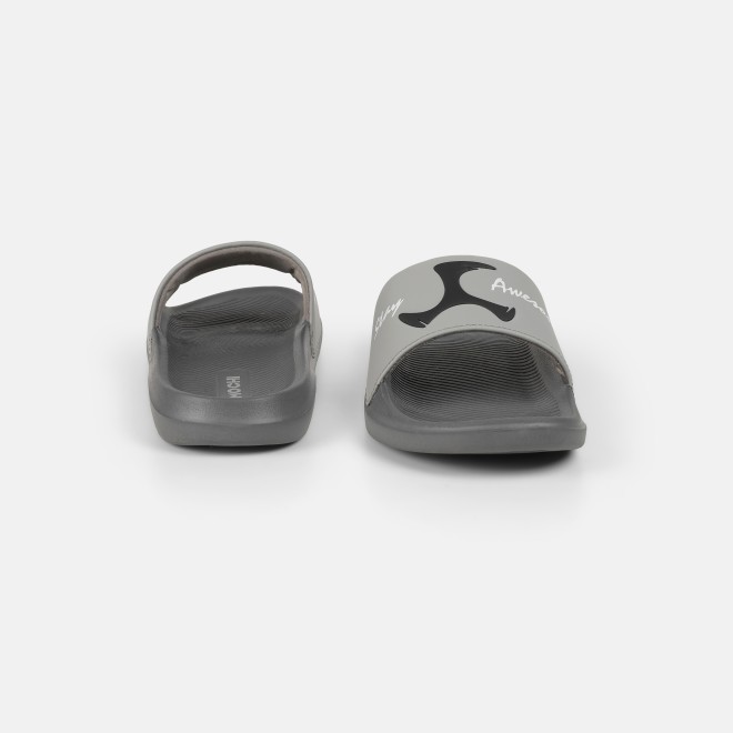 Mochi Men Grey Casual Slippers (SKU: 207-69-14-40)