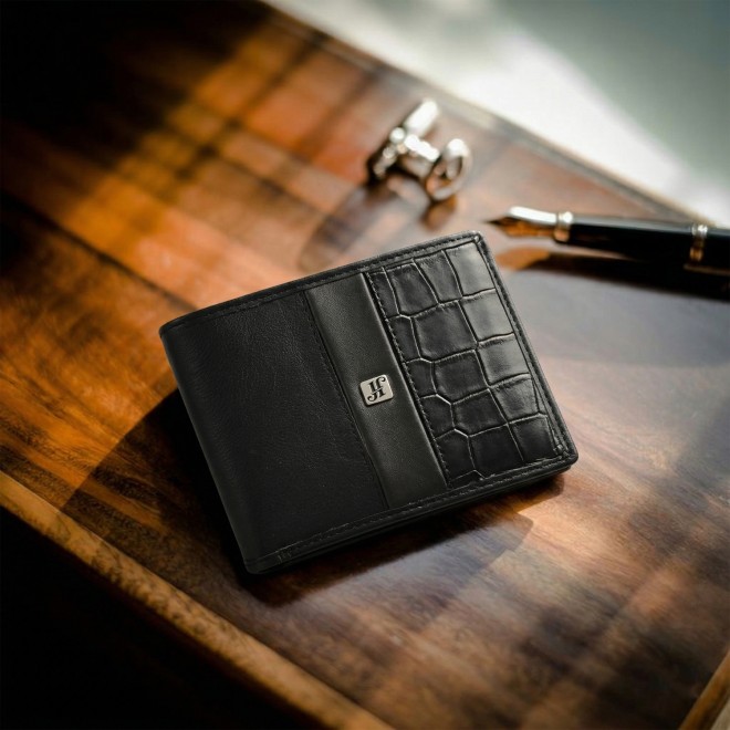 Mochi Men Black Wallet