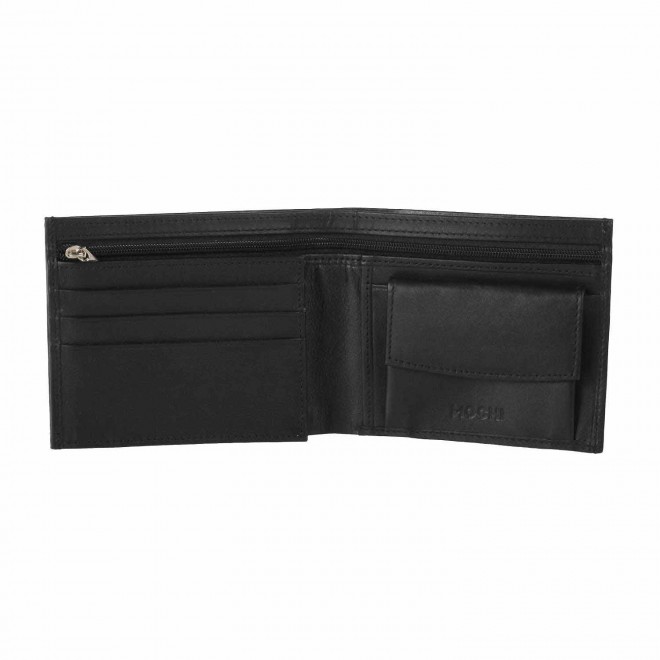 Mochi Men Black Wallets Bifold (SKU: 21-3421-11-10)