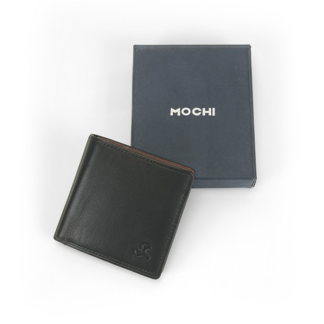 Mochi Men Black Formal Bi - Fold Wallet (SKU: 21-52-11-10)