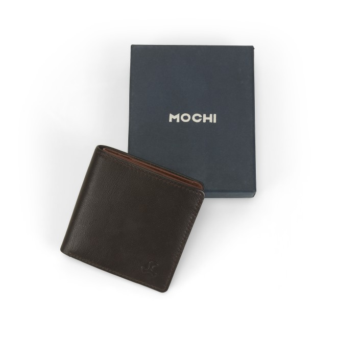 Mochi Men Brown Formal Bi - Fold Wallet (SKU: 21-52-12-10)