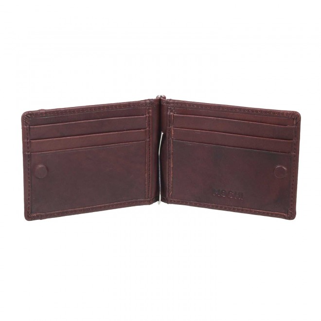 Mochi Men Brown Money Clip Wallet (SKU: 21-6511-12-10)