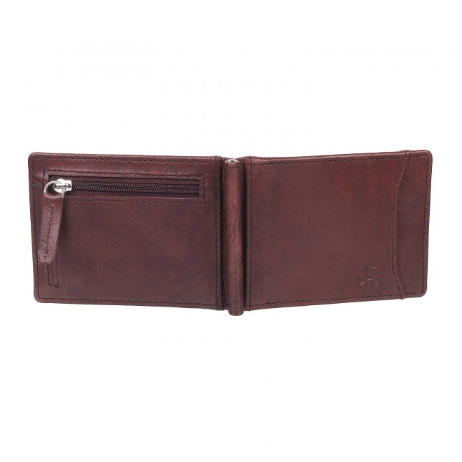 Mochi Men Brown Money Clip Wallet (SKU: 21-6511-12-10)