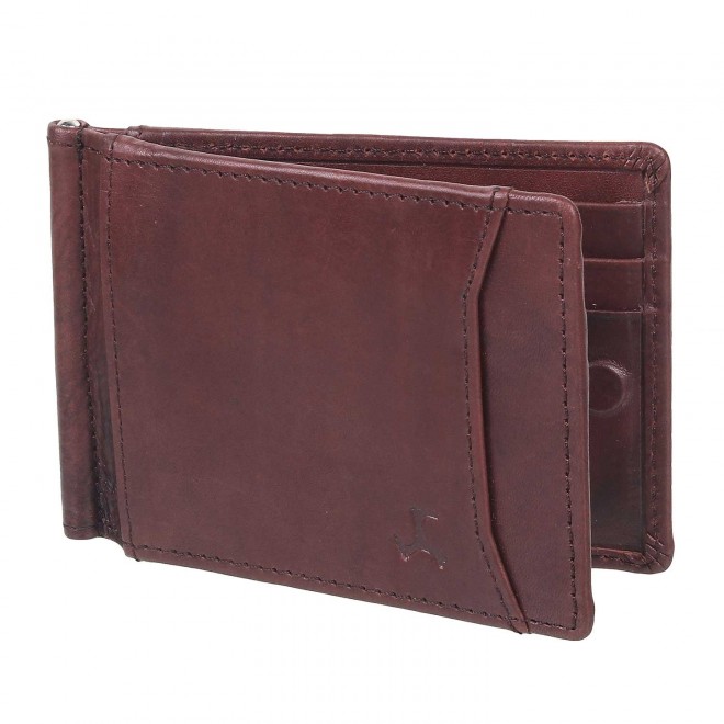 Mochi Men Brown Money Clip Wallet (SKU: 21-6511-12-10)