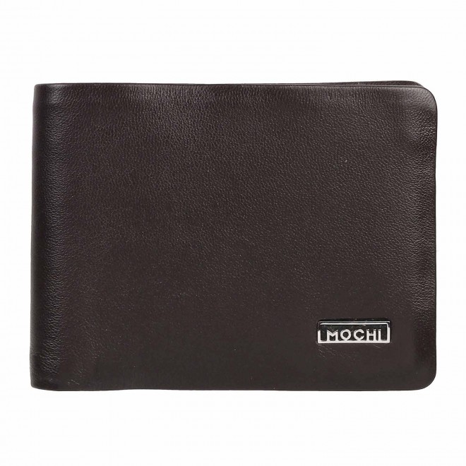 Mochi Men Brown Wallets Bifold