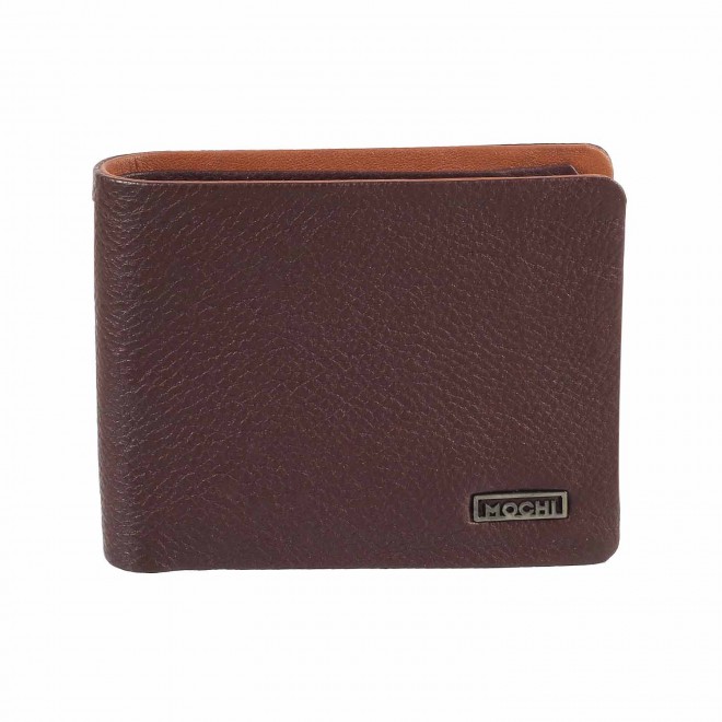 Men Brown Wallets Bifold