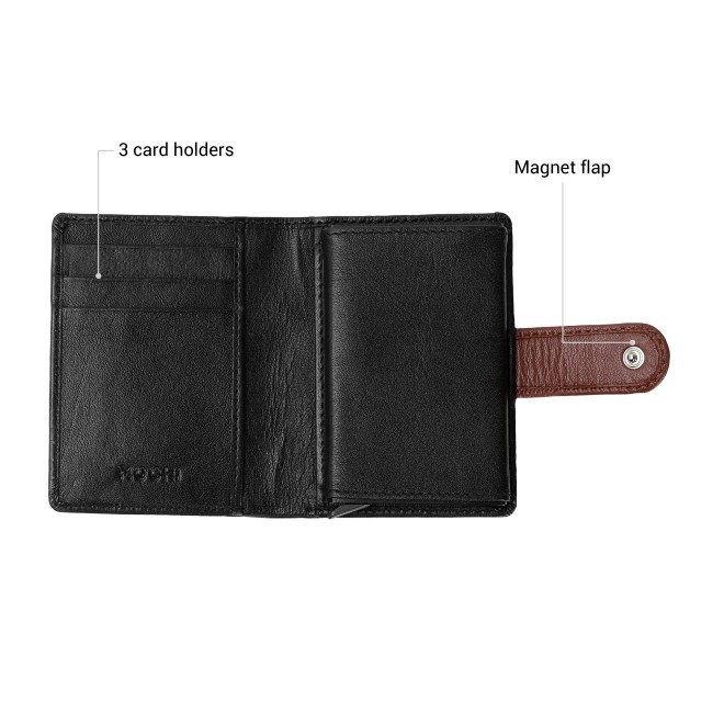 Mochi Men Black Wallet (SKU: 21-80-11-10)