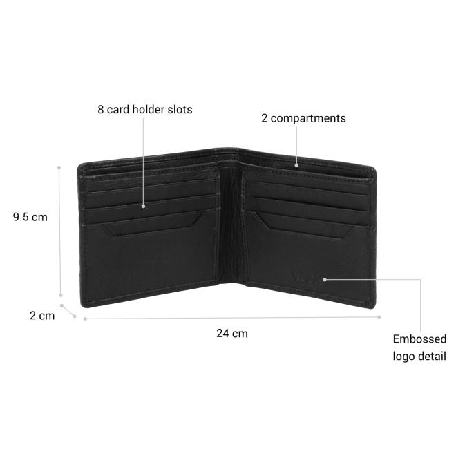Mochi Men Black Wallet (SKU: 21-89-11-10)