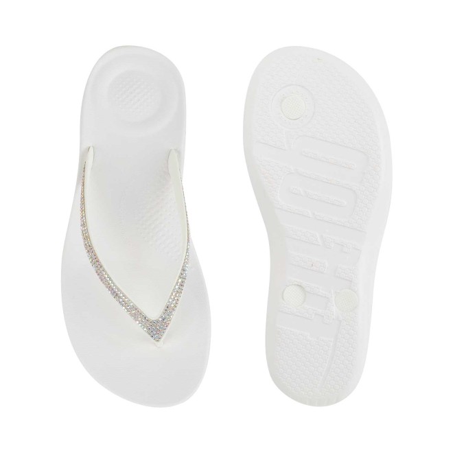 FitFlop Women White Casual Slippers (SKU: 228-112-16-3)