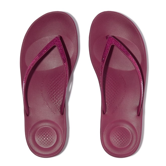Fitflop Iqushion Ombre Sparkle Flip-Flops (SKU: 228-209-72-3)