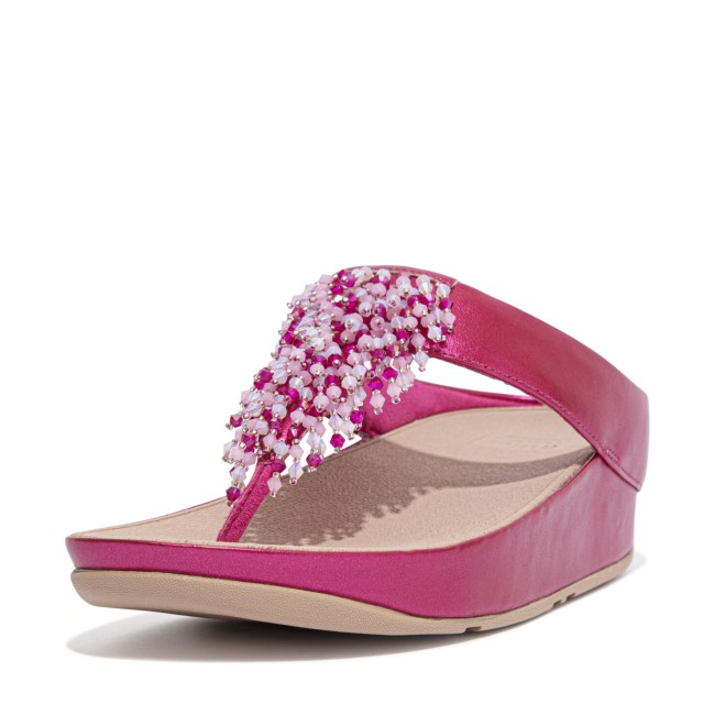Fitflop Rumba Beaded Toe-Post Sandals (SKU: 228-251-88-4)