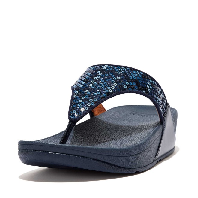 Fitflop Lulu Sequined Toe-Post Sandals (SKU: 228-401-17-4)