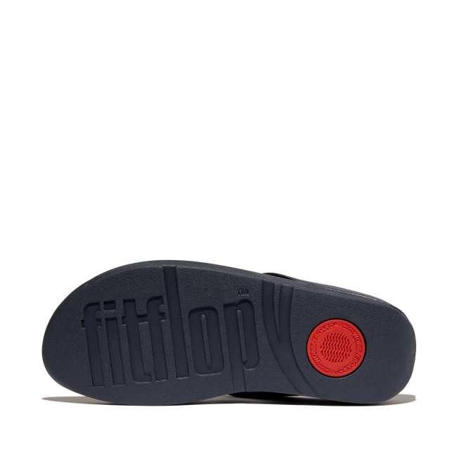 Fitflop Fino Resin-Hoop Leather Toe-Post Sandals (SKU: 228-405-17-3)