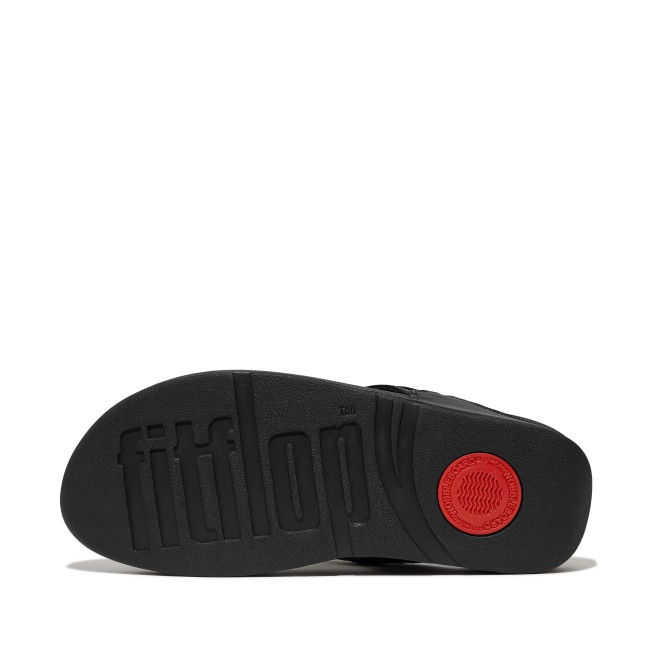 Fitflop Lulu Chunky-Snaffle Leather Toe-Post Sandals (SKU: 228-407-11-7)