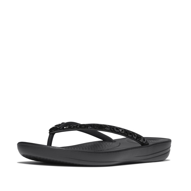 Fitflop Iqushion Multi-Crystal Ergonomic Flip-Flops (SKU: 228-414-11-3)